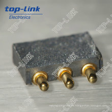 2.50mm Pitch Ángulo Derecho 3pin Pogo Pin Connector